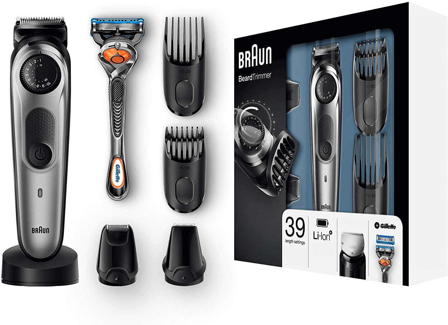 ¡CHOLLO! Oferta Recortadora de Barba Braun con cuchilla Gillette Fusion5 ProGlide