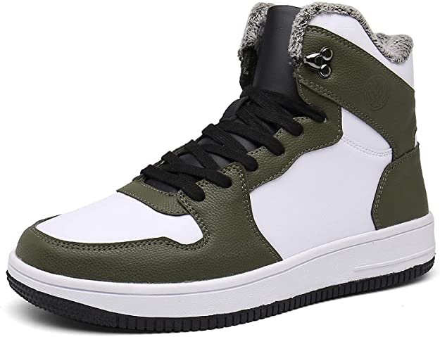 Zapatos Invierno Botas de Nieve Forradas Calientes Hombre Casual Zapatillas